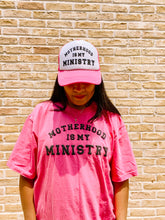 Load image into Gallery viewer, Mother Hood is my Ministry Trucker Hat
