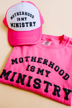 Load image into Gallery viewer, Mother Hood is my Ministry Trucker Hat
