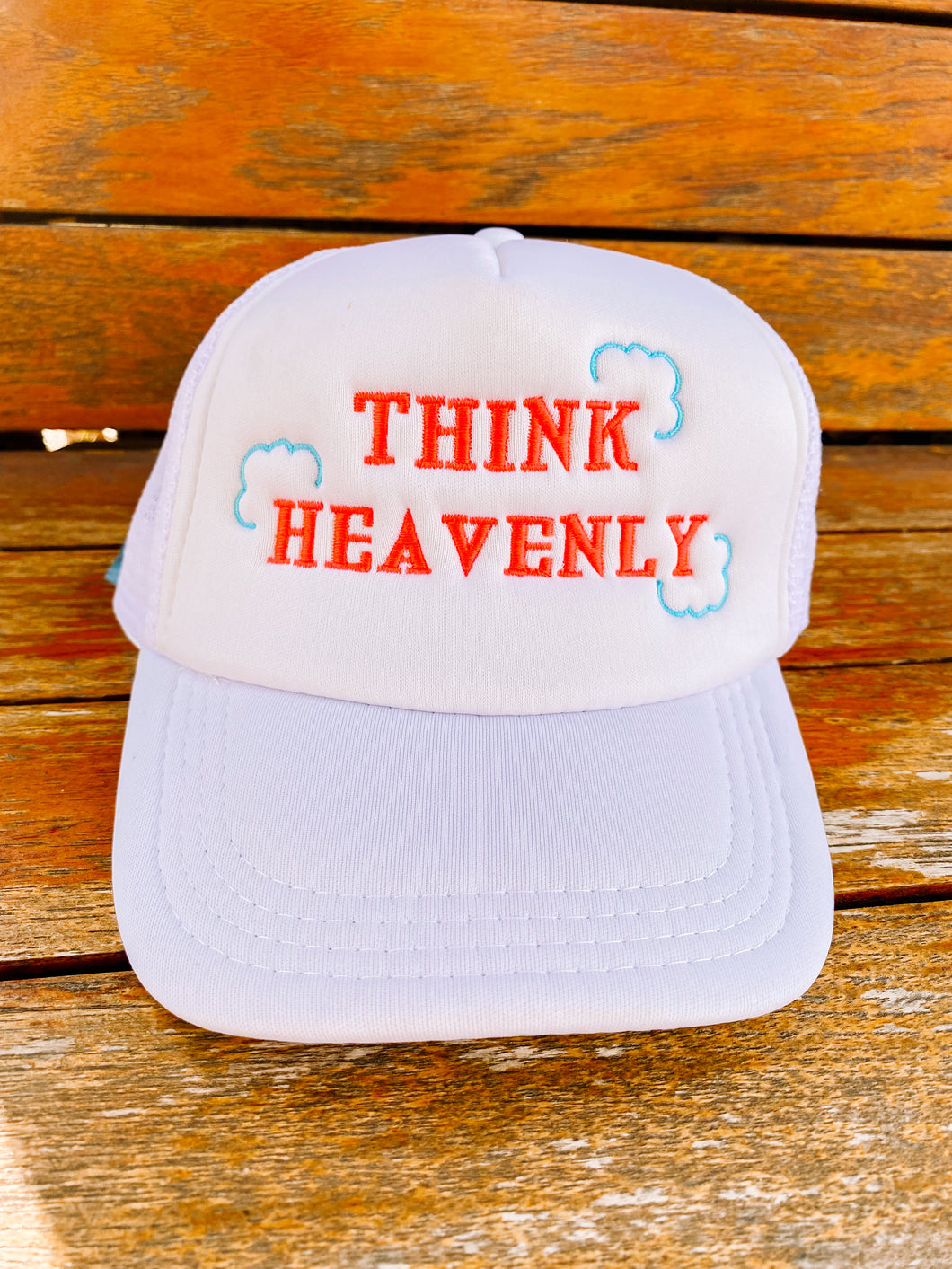 Think Heavenly Embroidered Hat