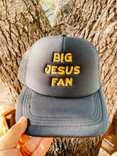 Load image into Gallery viewer, Big Jesus Fan Trucker Hat
