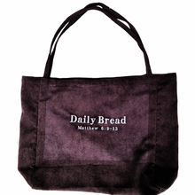 Load image into Gallery viewer, Daily Bread Bag Corduroy | Embroidered
