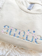 Load image into Gallery viewer, Auntie Floral Embroidered Sweatshirt
